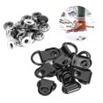 thumbnail image 4 of Anti-rust D-Ring 100 Set Shoelace Hook, Eyelet Buckle Rivet, For Repairment Bags Leather Shoes, 4 of 8