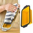thumbnail image 1 of Baking Pan Rectangular Baking Pan Non-Stick Cake Mold for Oven Baking(Yellow,1-Piece) Rkxzt, 1 of 5