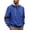 Blue, variant on AnuYalue Men's Button Up Hoodie Fall Winter Sherpa Lined Pullover Outdoor Warm Hooded Sweatshirt Soild Color Drawstring Hoodies