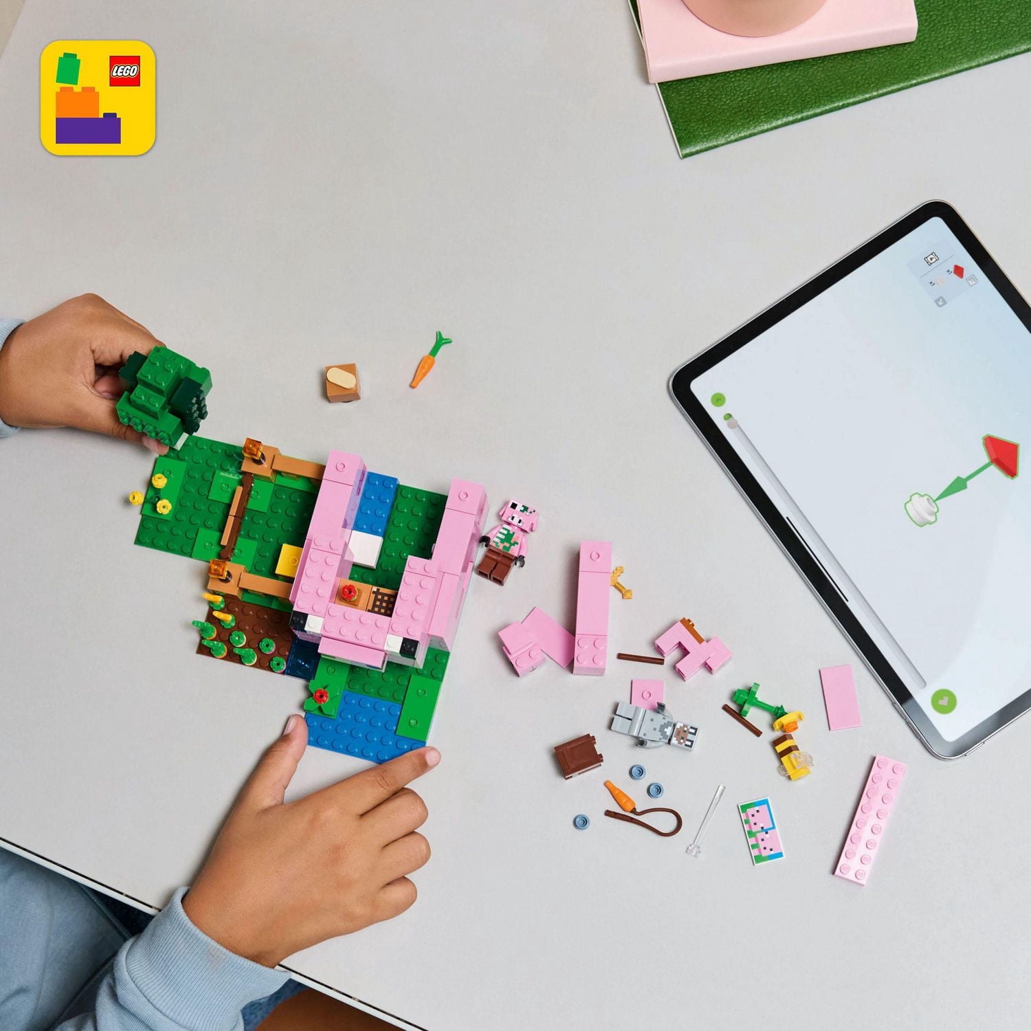 LEGO Minecraft La maison porcelet 21268 Ensemble de construction (238 pièces)