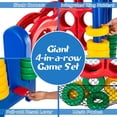 thumbnail image 2 of Giant Connect 4 Game Set – 4-in-a-Row with Quick-Release Levers & Mesh Pocket – Indoor/Outdoor Play, 2 of 6