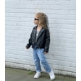 thumbnail image 3 of KIDSCOOL SPACE Boys Jeans,Little Kid Elastic Band Inside Ripped Denim Pants,Light Blue,4-5 Years, 3 of 8