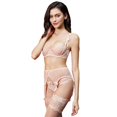 thumbnail image 3 of Soutien-gorge Balconnet Demi-Bonnet Non Doublé en Dentelle à Armatures Transparent pour Femme, 3 of 5