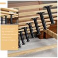 thumbnail image 4 of 2pcs Bed Center Support Leg Adjustable Height Bed Frame Support Leg (Adjustable Range 5.89 to 9.84in), 4 of 9