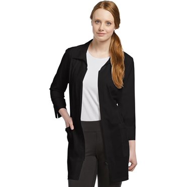 Fit by White Cross Manteau de Laboratoire pour Femmes à Fermeture Éclair devant 32