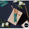 thumbnail image 4 of Inkdotpot Real Rose Gold Foil Happy Retirement Tags Favor Hang Paper Tags 50 Pieces, 4 of 6