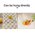 thumbnail image 5 of CIMAXIC Fruit Vegetable Macrame Hammock Handwoven Hammock for Home Kitchen Storage,11.81"X19.69"X1.18", 5 of 5