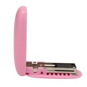 Mini Stapler Portable Stapler Small Lever Frame Leverage Structure Pocket Stapler Small Stapler Material Abs Staple Machine Travel Size Stapler Petite