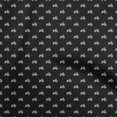 thumbnail image 1 of oneOone Cotton Flex Black Fabric Tractor Craft Projects Decor Fabric Printed By The Yard 40 Inch Wide, 1 of 5