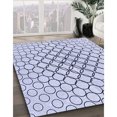 thumbnail image 3 of Ahgly Tapis Rectangulaire Lavable en Machine Intérieur Lavande Bleu, 7 Pieds x 9 Pieds, 3 of 7