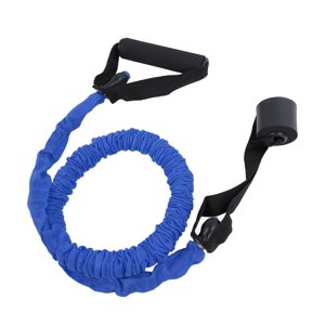 Bande de tubes de résistance Exercices polyvalents, poignées de mousse non glissante, entraînement musculaire du bras pour l'ancrage de porte de gymnastique à domicile avec le matériel en tissu d'Oxford