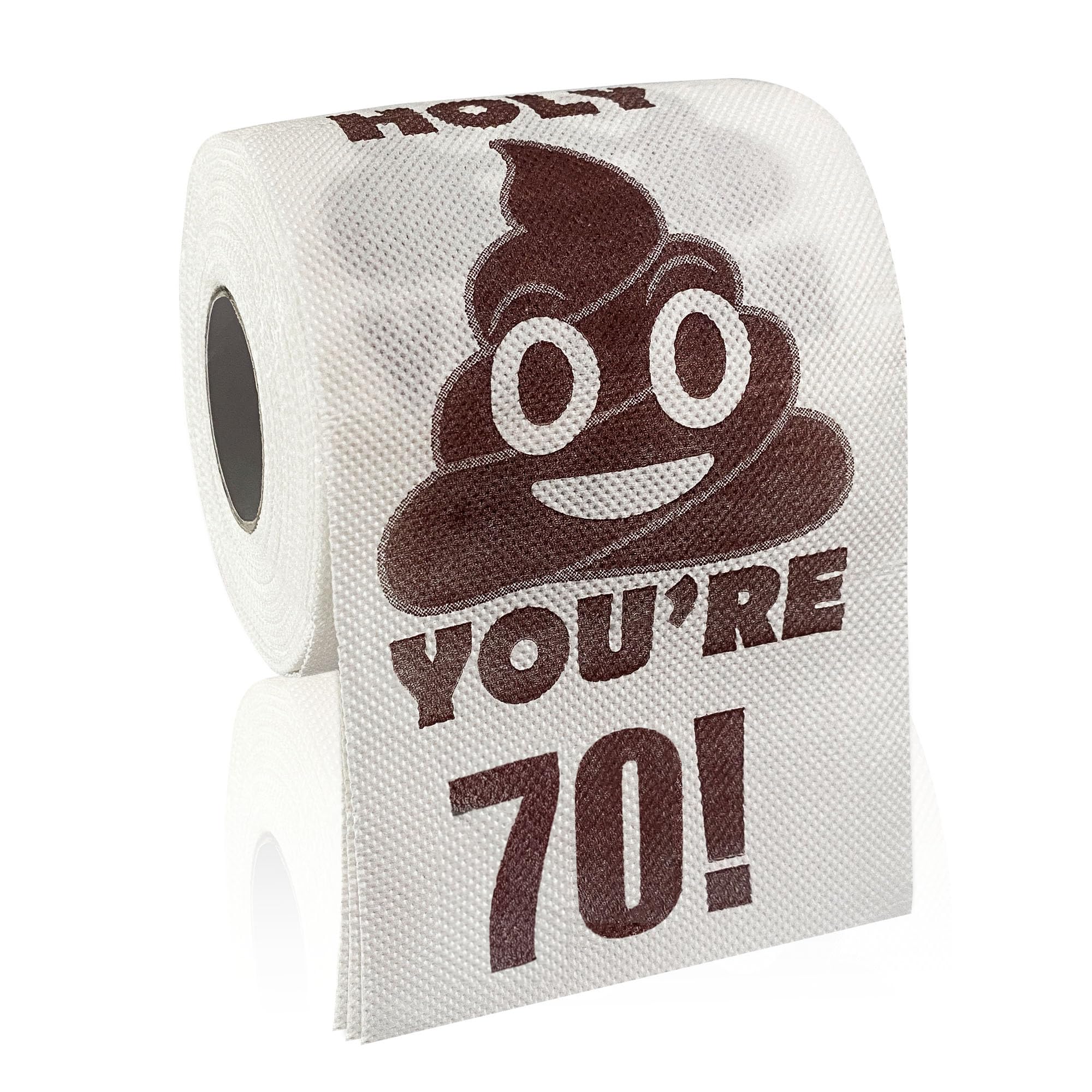 1 Roll Cartoon Decor Tissue Birthday Gifts Toilet Paper Funny Birthday Rolls Roll Printed Funny Paper Towel