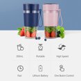thumbnail image 3 of Amdohai 300mL Portable Juicer Electric Mixer Cup USB Rechargeable Mini Smoothie, 3 of 7