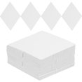 thumbnail image 1 of KAKOWELY Papier à Coudre Blanc Courtepointe Bricolage Papier Fleur 100 Pcs Gabarits en Forme de Diamant pour Projets de Patchwork Réutilisable Facile à Utiliser Tous les Niveaux de Compétence,2.05"X1.54"X0.04 Pouces, 1 of 5