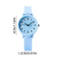 thumbnail image 2 of Easy Read Dial Watch Precise Timing Silicone Strap Durable Metal Material for Young People Students Both Genders, 2 of 4