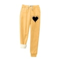 thumbnail image 1 of LSLJS Femmes Mode Décontractée Imprimé Extensible Dames Taille Haute Garder au Chaud Pantalons Longs Pleine Longueur Pantalons Leggings, 1 of 2