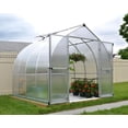 thumbnail image 3 of Canopia by Palram Bella 8 ft. x 8 ft. Greenhouse Kit - Silver, 3 of 7