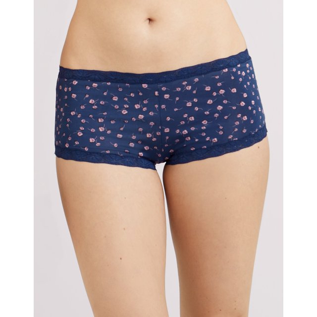 Maidenform Shorty en Microfibre et Dentelle pour Femmes, 6