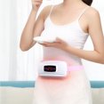 thumbnail image 1 of TIMIFIS Home Thermometer and Hygrometer Abdominal, 3 Kinds of Heating, Vibrating Massage, Rechargeable Abdominal Physical, Suitable for Ladies Or Those with Tired Backs Apartment Essentials, 1 of 8