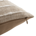 thumbnail image 4 of Bouclair Beige Sonya Decorative Pillow 19x19 in (48x48 cm), 4 of 10
