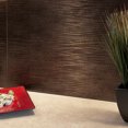 thumbnail image 2 of FASÄDE Ripple Smoked Pewter 18in x 24in Decorative Vinyl Backsplash Panel (5 Pack), 2 of 5