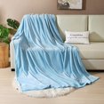 thumbnail image 1 of Fluffy Cozy Plush Fleece Blanket for Bed，Sofa，Travel for All Seasons, 1 of 5
