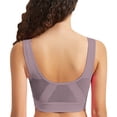thumbnail image 5 of Gubotare Womens Seamless Ribbed Longline High Neck Sports Bra - Racerback Padded Slim Fit Crop Tank Top with Built in Pads Halter Workout Top (Dark Gray,4XL), 5 of 5