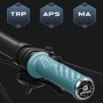 thumbnail image 3 of Dalazy Bike Handlebar Grips Hand Grip Cycle Road Mountain Bike Red Peacock Blue, 3 of 6