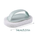 thumbnail image 2 of Brosse à Récurer pour Baignoire Robuste avec Long Manche et Brosse de Nettoyage Extra Résistante pour Taches Tenaces – Construction en ABS Durable, Bande Effaceur à Prise Ergonomique, Tampon à Récurer pour Nettoyage en Profondeur, 2 of 4