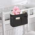 thumbnail image 3 of RKSTN Bedside Storage Packages Organizer Storage for Bedside Table Bag with Large Capacity Bedhead Storage Bag Dormitory Upper Bunk Storage Bag Mobile Phone Hanging Bag The Bed, 3 of 4
