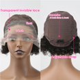 thumbnail image 2 of LPSSTORE Perruque Brésilienne Courte Ondulée Bouclée Haute Température pour Cheveux, 2 of 3