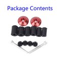 thumbnail image 1 of 1 Pair Bike Bicycle Handlebar End Plug Grips Handle Bar Cap Aluminum Alloy, 1 of 10