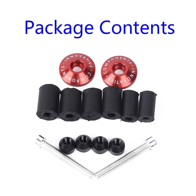 1 Pair Bike Bicycle Handlebar End Plug Grips Handle Bar Cap Aluminum Alloy