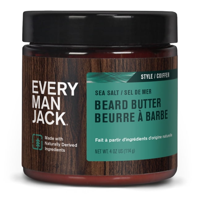 Every Man Jack Beard Butter Sea Salt 114 Grams