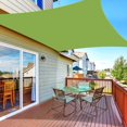 thumbnail image 3 of Ovzne Sun Protection Triangular Shade Garden Swimming Pool AntiUV Shade Cloth Tarpaulin On Clearance, 3 of 5