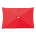 thumbnail image 2 of Outdor Cantilever Replacement Rectangle Patio Parasol With Protective For Garden Yard Market, 2 of 5