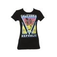 thumbnail image 1 of Cali Pride Womens Short-Sleeve T-Shirt - Palm Trees - Large Black, 1 of 1