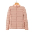 thumbnail image 1 of AherBiu Plus Size Puffer Jacket Womens Lightweight Full Zip Casual down Jackets Quilted Padded Winter Warm Coat, 1 of 3