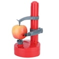 thumbnail image 3 of Éplucheur de Fruits Multifonctions Durable en Acier Inoxydable, Éplucheur de Fruits Électrique, pour la Cuisine de la Maison Rouge, 3 of 8