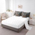 thumbnail image 3 of YST Lake House 7Pcs Comforter Set, Colorful Lake Paddles Bedding, Full Size, 3 of 5