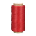 thumbnail image 1 of Unique Bargains Fil à Coudre en Cuir 186 Yards 210D/1mm Corde Cirée en Polyester, Rouge, 1 of 5