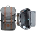 thumbnail image 3 of KAUKKO Laptop Outdoor Backpack, Traveling Rucksack Fits 15.6 Inch Laptop[5-11-GREY2PC], 3 of 5
