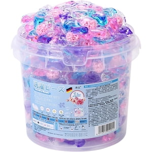 5 in 1 Laundry Pods with Scented Beads – Deep Cleaning Detergent Pods with Fabric Softener Beads & Long-Lasting Freshness, Laundry Detergent Capsules Like, for All Fabrics and Colors (100)