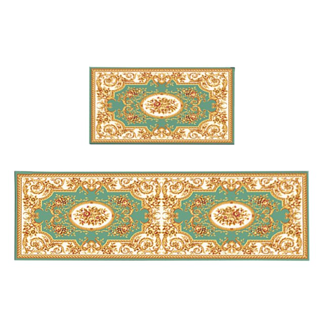 Giyblacko Carpet Door Mats Machine Washable Crystal Velvet Floor Mats Non Slip Comfortable Standing Mat Ergonomic Rug