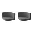 thumbnail image 1 of kurtrusly Trilateral Chair Covers Wide Application And Strong Elastic Chair Protection Made Easy Polyester Cover Chairs Decoration darkgray 2Set, 1 of 6