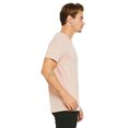 thumbnail image 3 of Bella Canvas Mens CVC Jersey Tee, XL, Heather Prism Peach, 3 of 3
