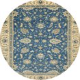 thumbnail image 1 of Ahgly Company Indoor Round Abstract Green Oriental Area Rugs, 4' Round, 1 of 6