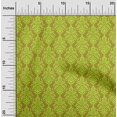 thumbnail image 2 of oneOone Viscose Jersey Dark Mustard Fabric Damask Sewing Craft Projects Fabric Prints By Yard 60 Inch Wide, 2 of 5
