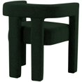 thumbnail image 2 of Meridian Furniture Athena Green Boucle Fabric Accent/Dining Chair, 2 of 4