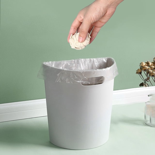 Kitchen Waste Punching Wall-mounted Kitchen Trash Can Portable Trash Can Household Bathroom Trash Can Wall-mounted